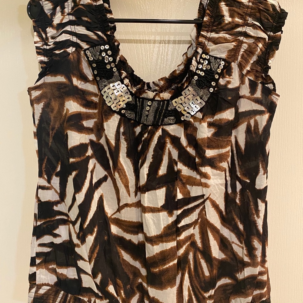 Express Sheer Top Size Medium
